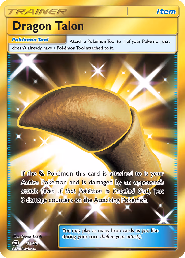 Dragon Talon 75/70 Pokemon card