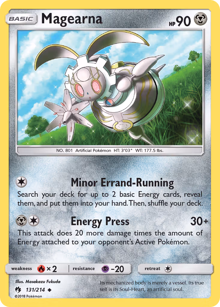 Magearna 131/214 Pokemon card