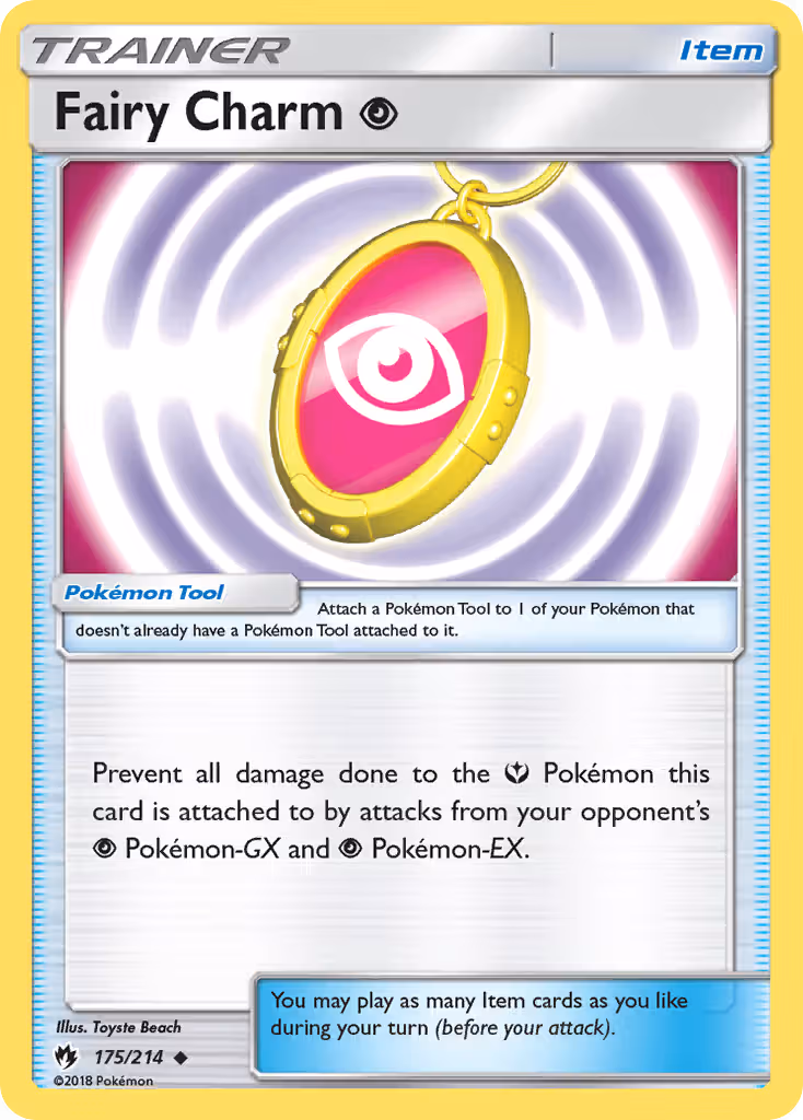 Fairy Charm Psychic 175/214 Pokemon card