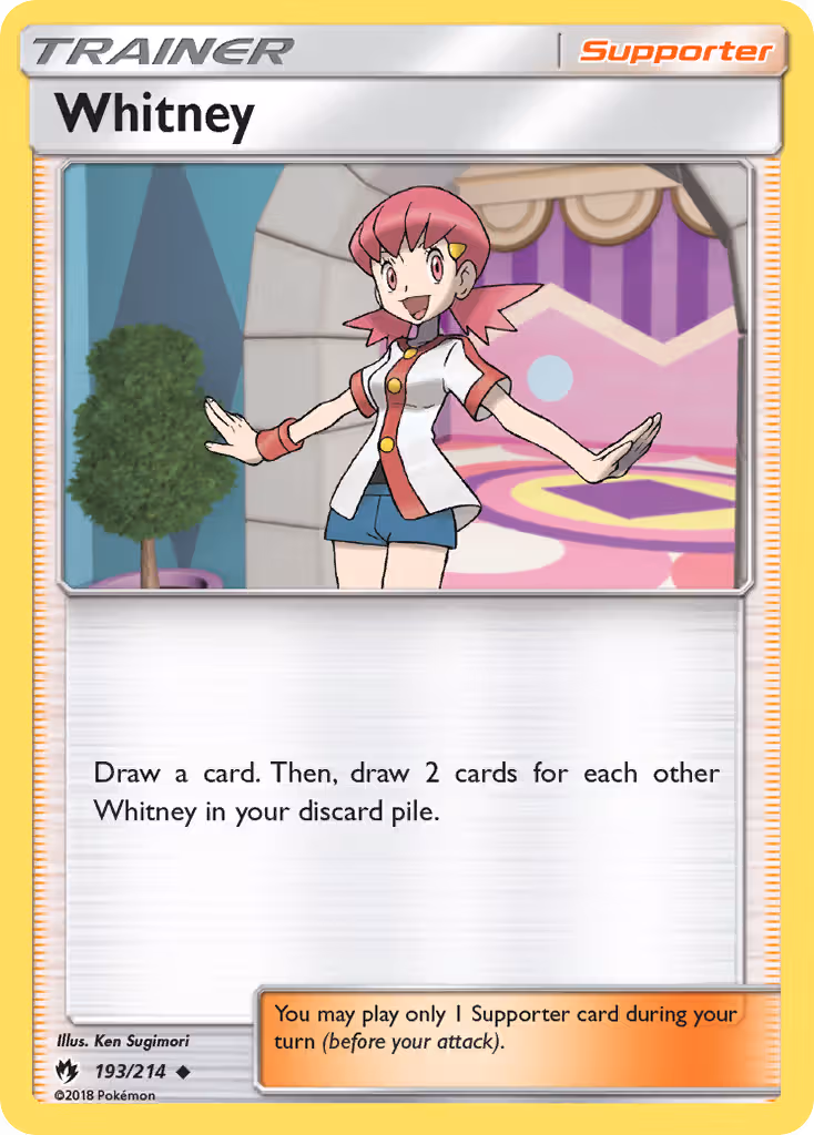 Whitney 193/214 Pokemon card