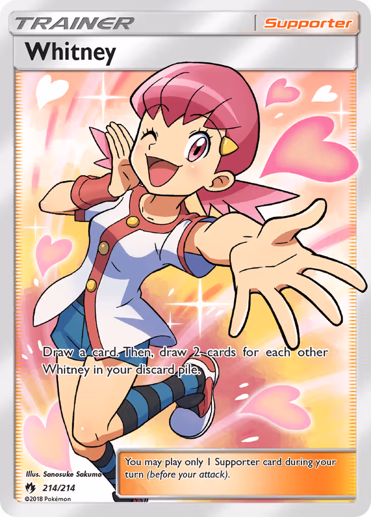 Whitney 214/214 Pokemon card