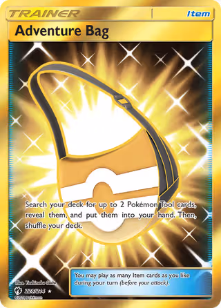 Adventure Bag 228/214 Pokemon card