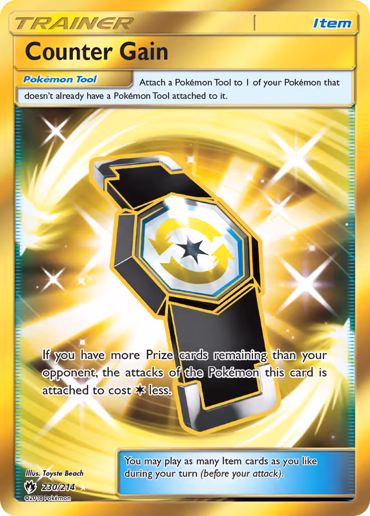 Counter Gain 230/214 Pokemon card