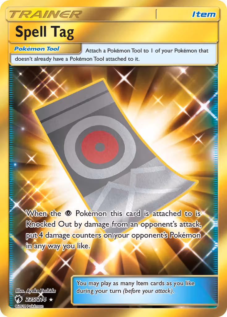 Spell Tag 235/214 Pokemon card
