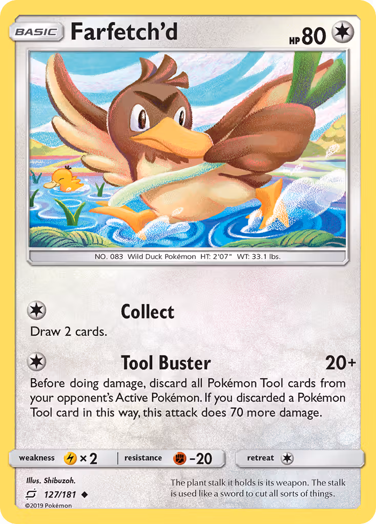 Farfetch’d 127/181 Pokemon card