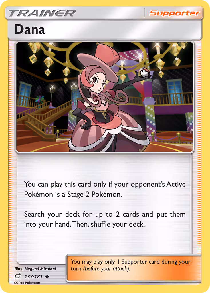 Dana 137/181 Pokemon card