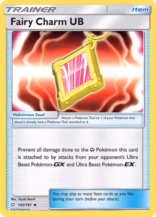 Fairy Charm UB 142/181 Pokemon card