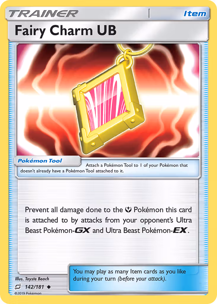 Fairy Charm UB 142/181 Pokemon card
