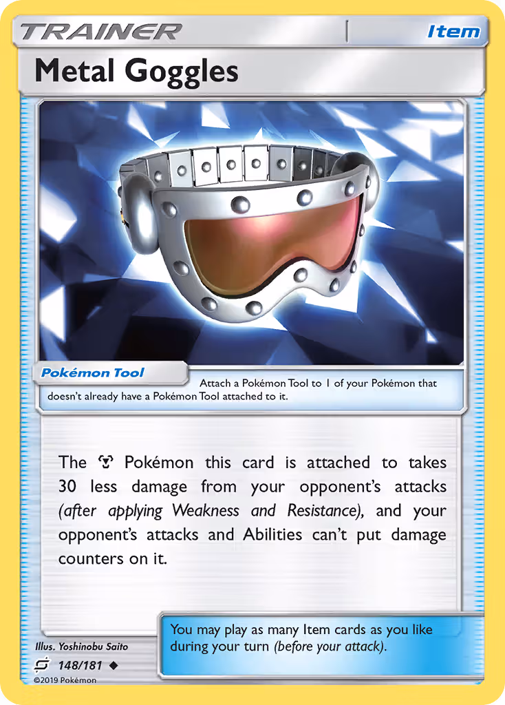 Metal Goggles 148/181 Pokemon card