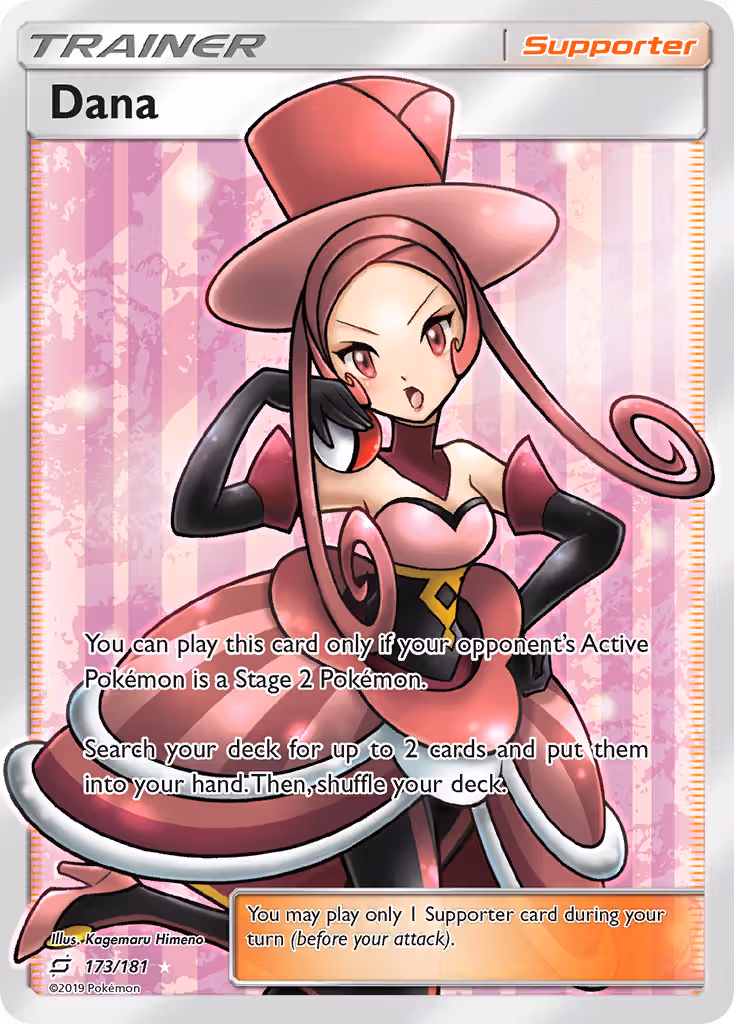 Dana 173/181 Pokemon card