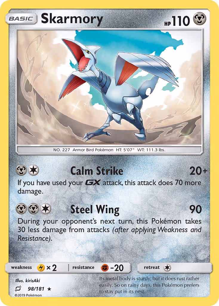 Skarmory 98/181 Pokemon card