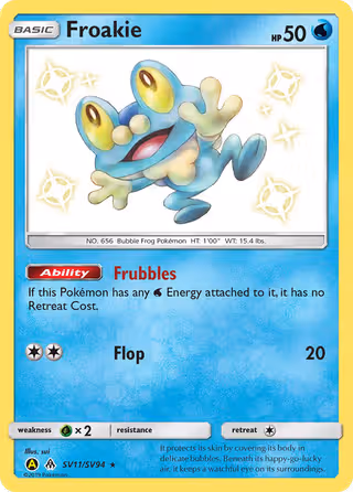 Froakie SV11 Pokemon card