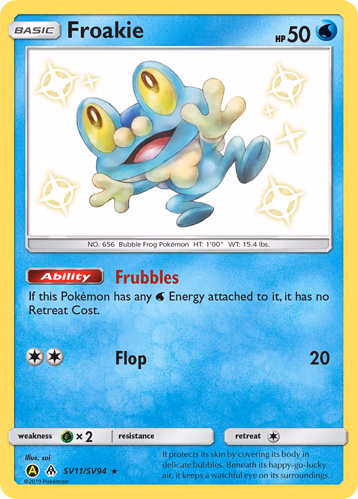 Froakie SV11 Pokemon card
