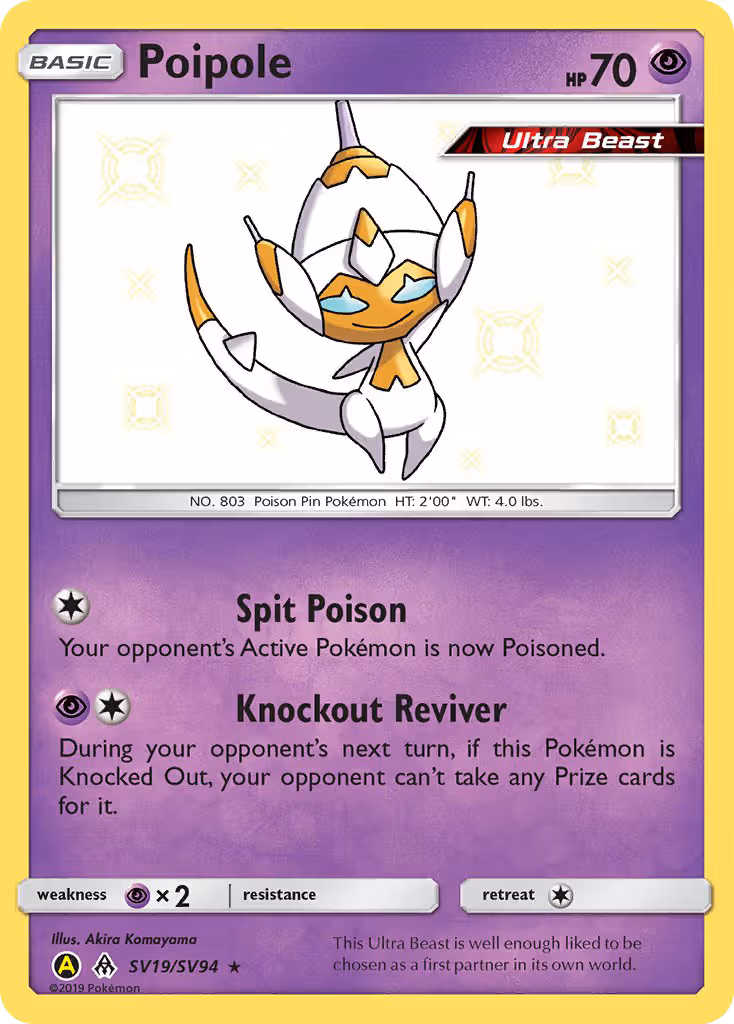 Poipole SV19 Pokemon card