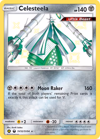 Celesteela SV32 Pokemon card