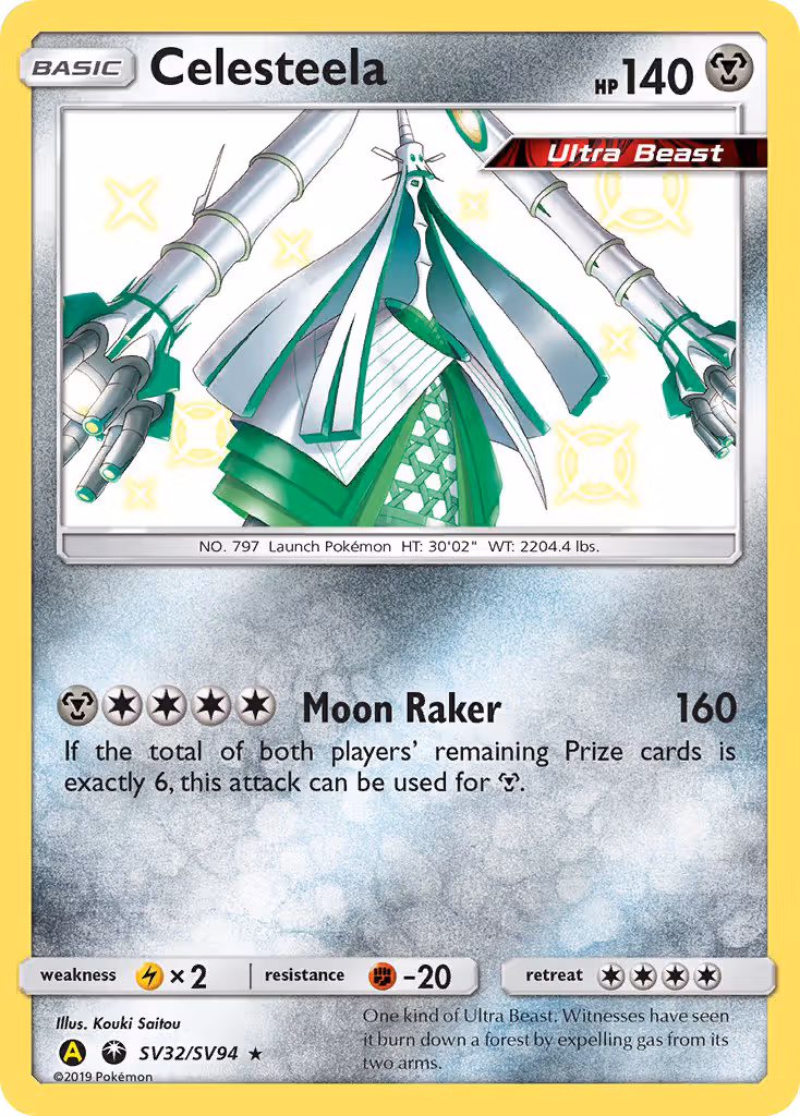 Celesteela SV32 Pokemon card