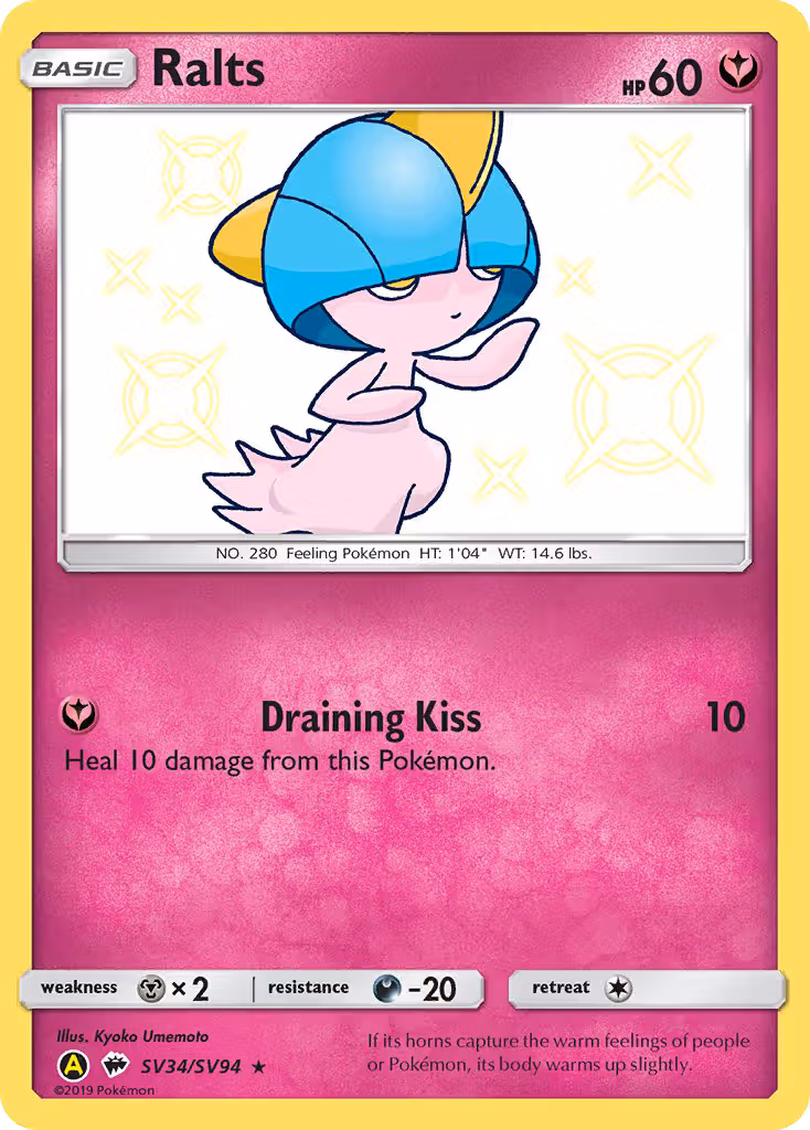 Ralts SV34 Pokemon card