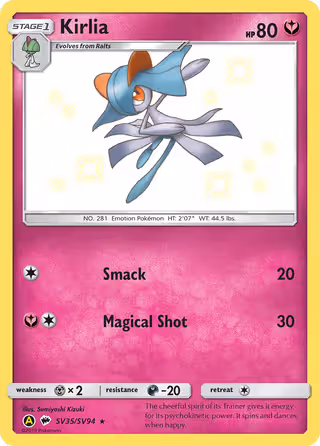 Kirlia SV35 Pokemon card