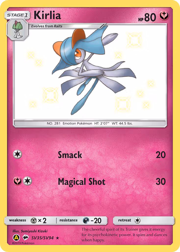 Kirlia SV35 Pokemon card