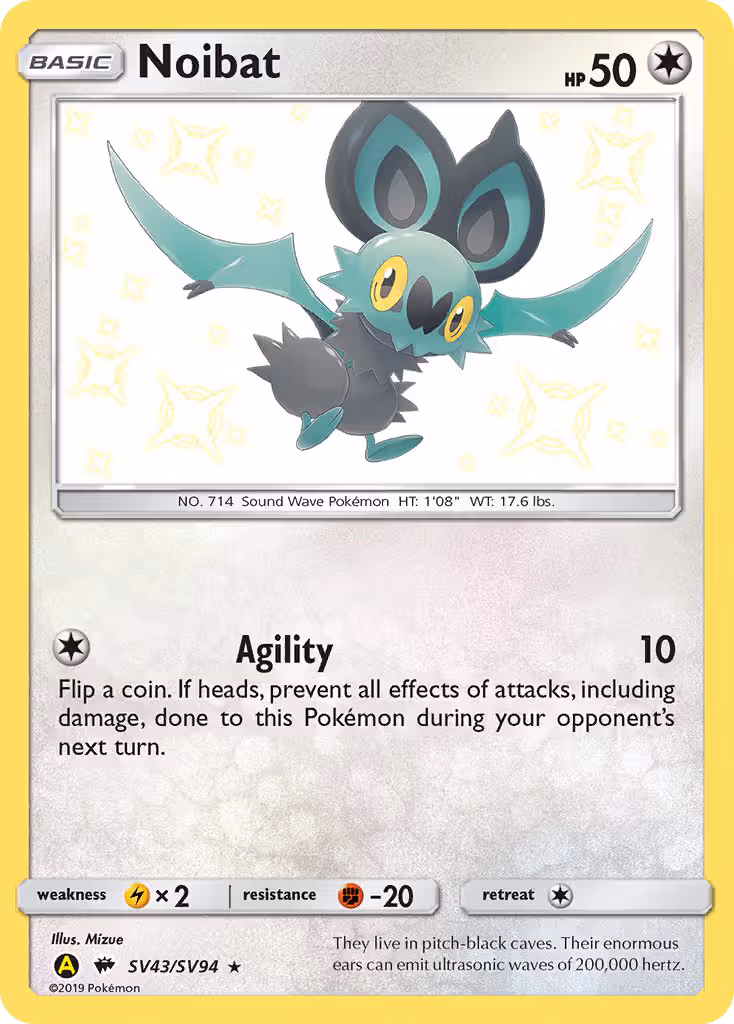 Noibat SV43 Pokemon card