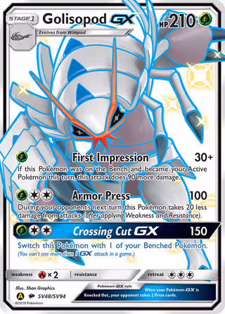 Golisopod-GX SV48 Pokemon card