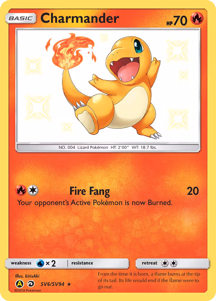Charmander SV6 Pokemon card