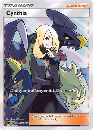 Cynthia SV82 Pokemon card