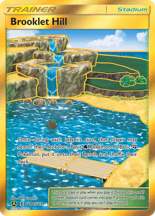 Brooklet Hill SV88 Pokemon card