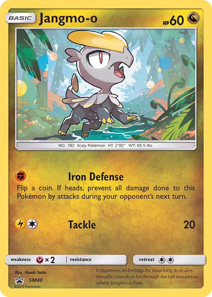 Jangmo-o SM40 Pokemon card