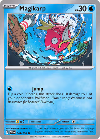 Magikarp 44/198 Pokemon card