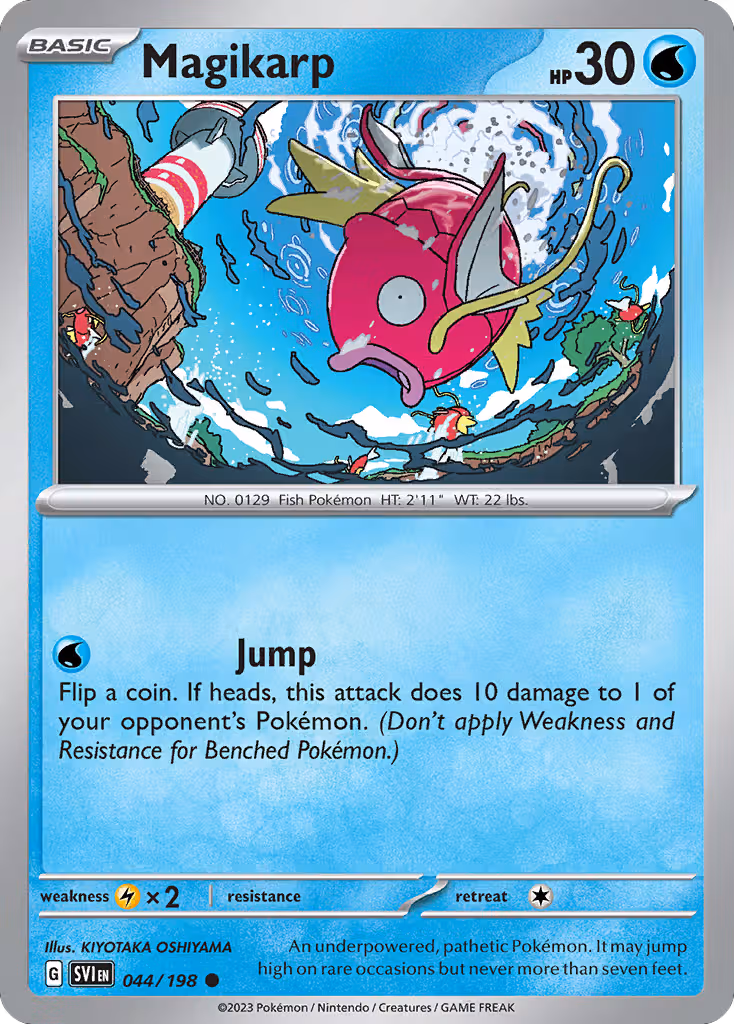 Magikarp 44/198 Pokemon card
