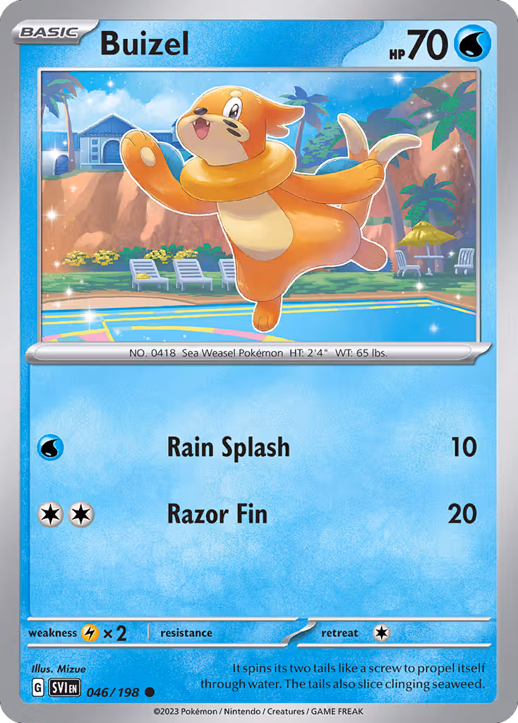 Buizel 46/198 Pokemon card