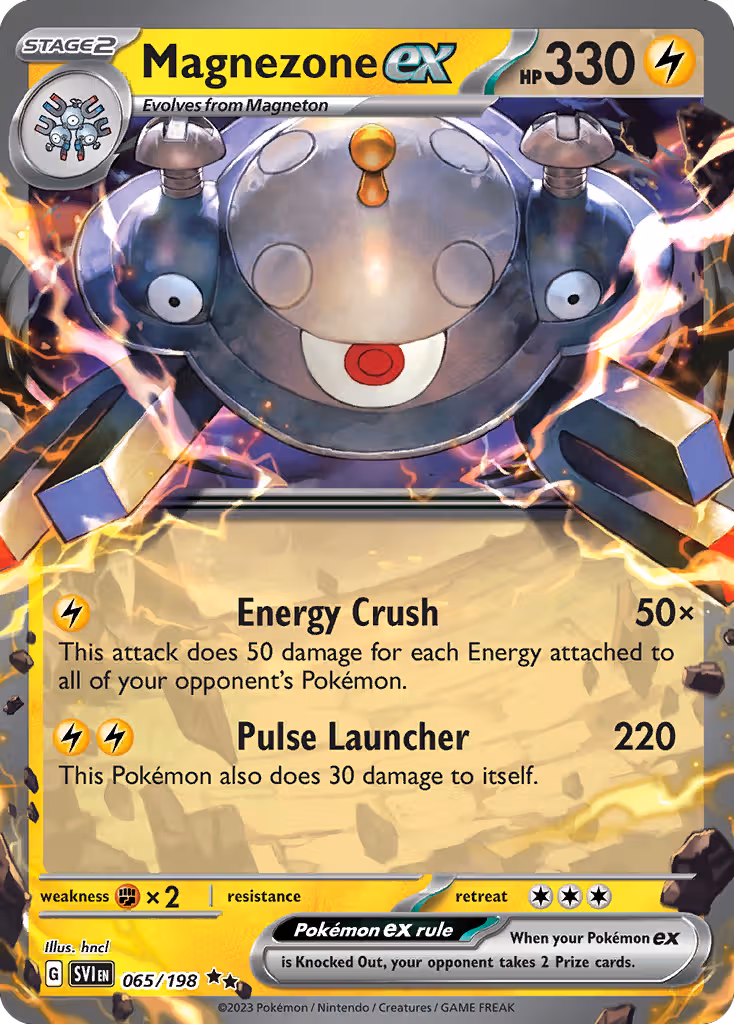 Magnezone ex 65/198 Pokemon card