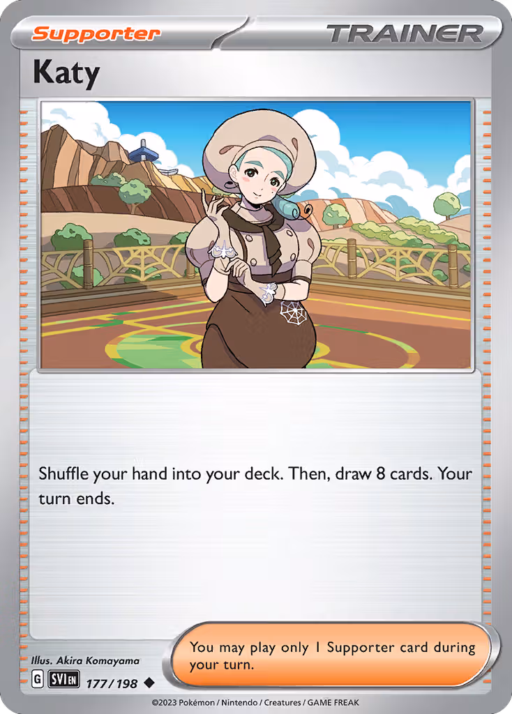 Katy 177/198 Pokemon card
