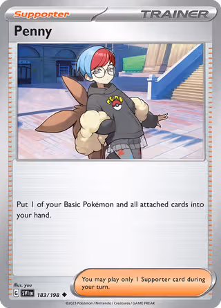 Penny 183/198 Pokemon card