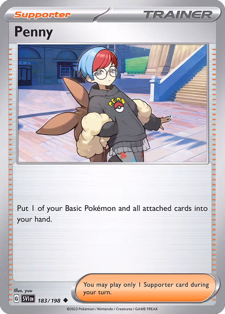 Penny 183/198 Pokemon card