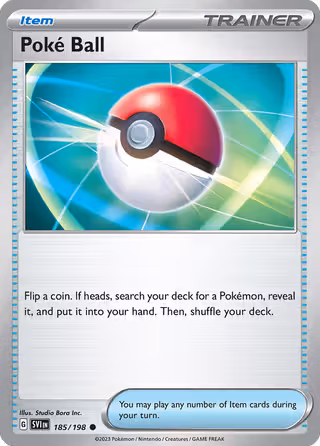 Poké Ball 185/198 Pokemon card