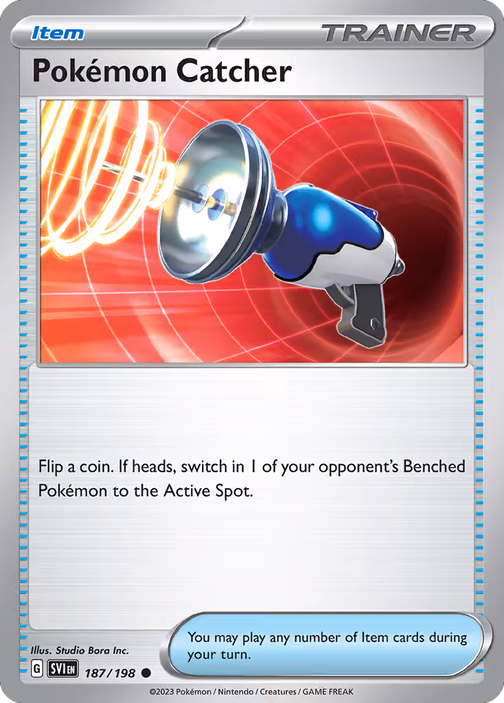 Pokémon Catcher 187/198 Pokemon card
