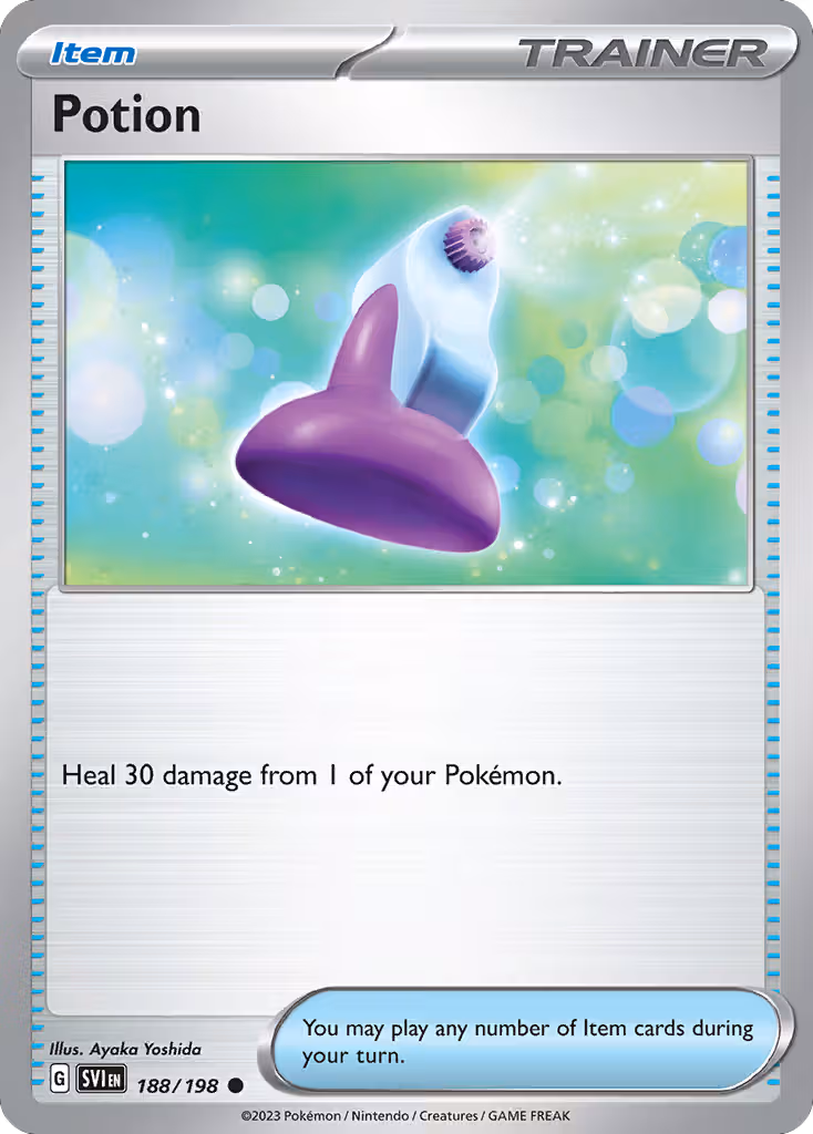 Potion 188/198 Pokemon card