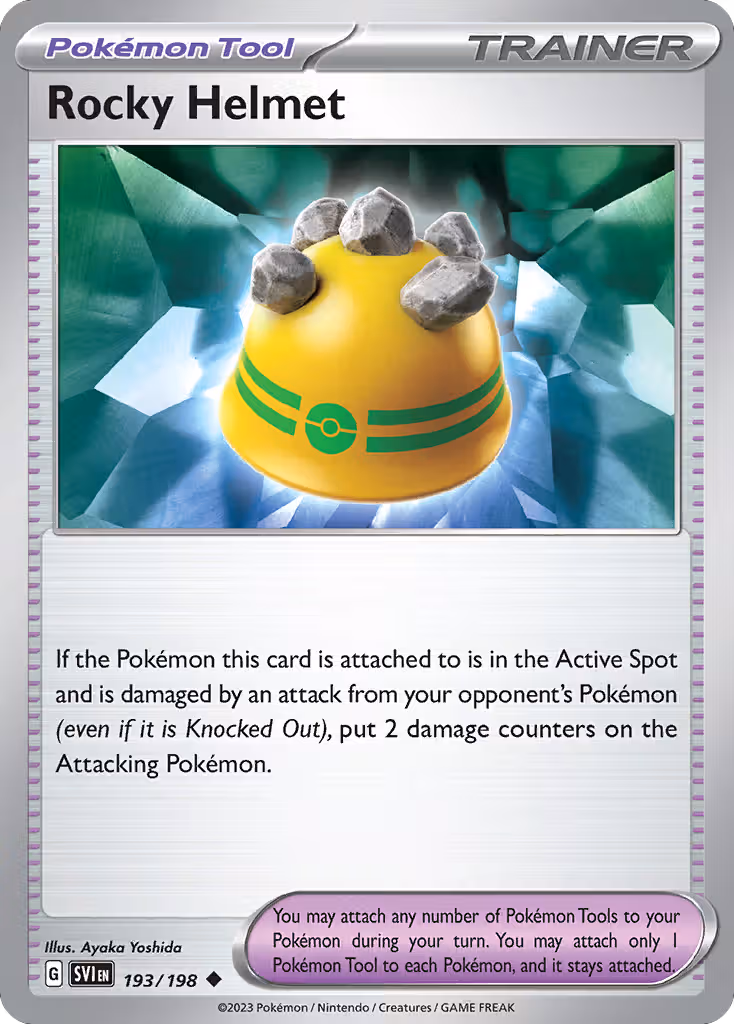 Rocky Helmet 193/198 Pokemon card
