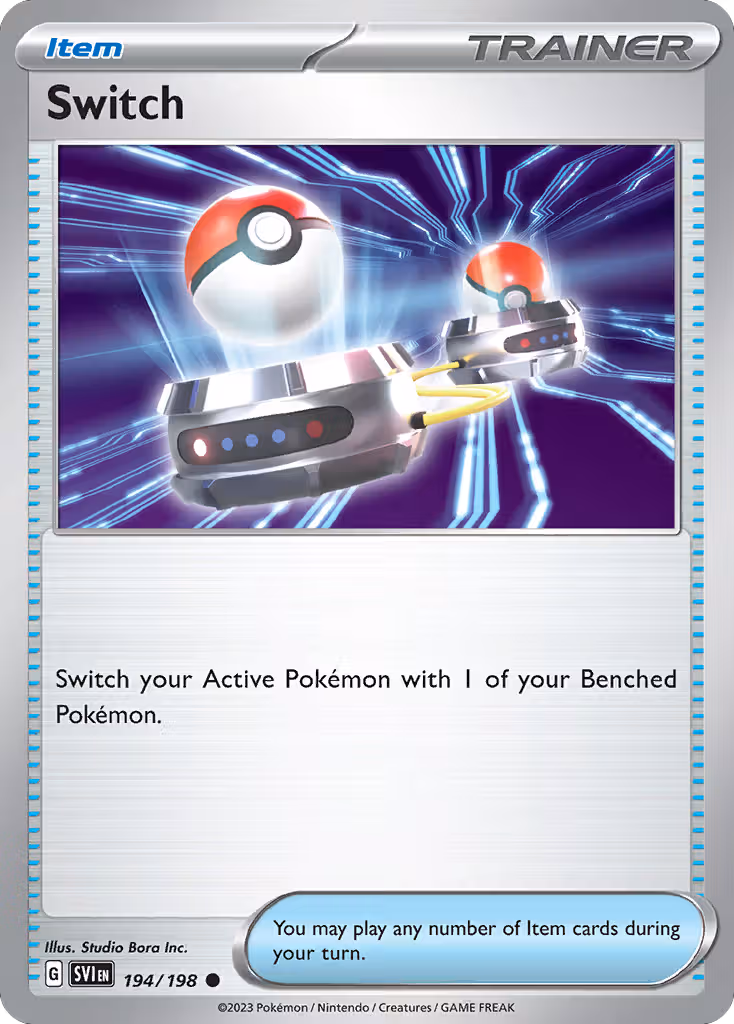 Switch 194/198 Pokemon card