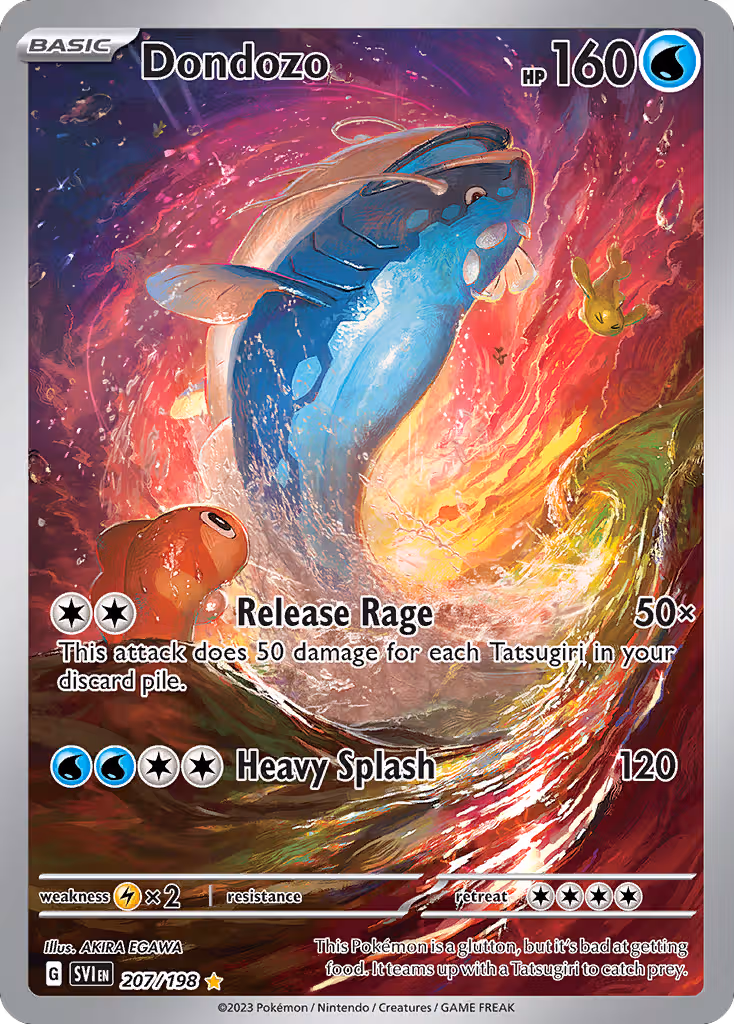 Dondozo 207/198 Pokemon card