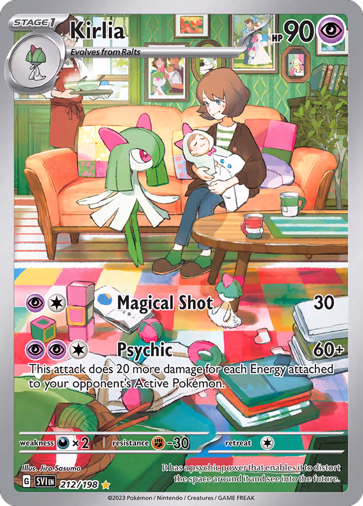Kirlia 212/198 Pokemon card