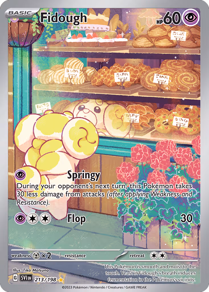 Fidough 213/198 Pokemon card