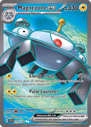Magnezone ex 226/198 Pokemon card
