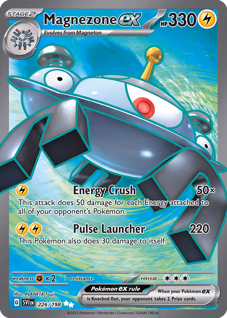 Magnezone ex 226/198 Pokemon card