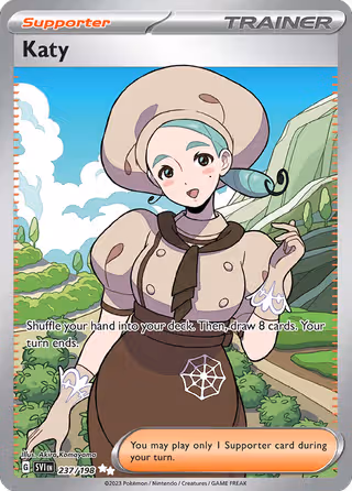 Katy 237/198 Pokemon card
