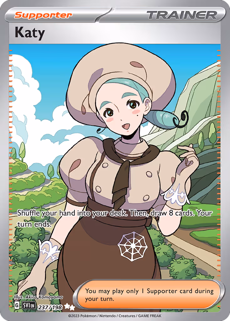 Katy 237/198 Pokemon card