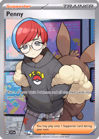 Penny 239/198 Pokemon card