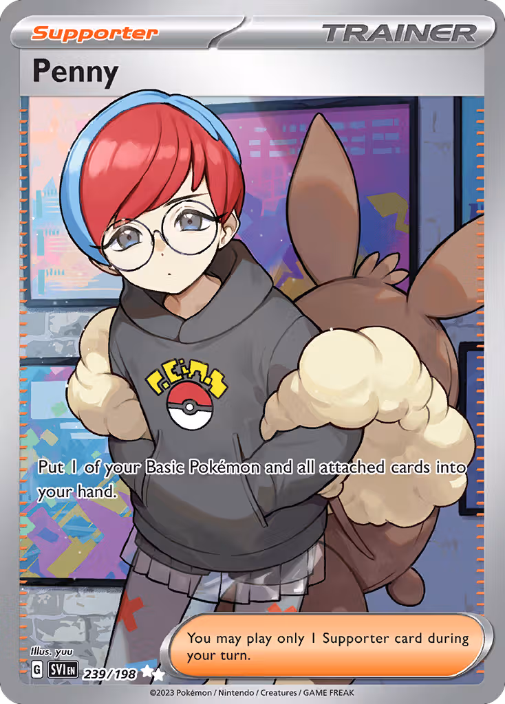 Penny 239/198 Pokemon card